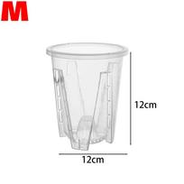 S/M/L/XL Orchid Flowerpot with Drainage Holes Plastic Breathable Root Slotted Planter for Phalaenopsis Succulents Garden Nursery 1PC