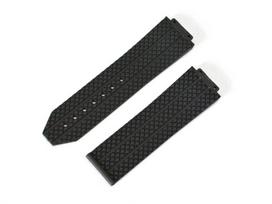 [Import King Original] Watch Parts Hublot Compatible Big Bang 44mm Case Aftermarket Rubber Strap Tire Pattern Black black