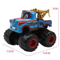 Disney Pixar Cars Mater Žaibas Makvynas Jackson Storm Dideli ratai Visureigis Atgal traukiamoji jėga Automobilių modeliai Žaislai Gimtadienio dovanos