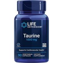 Life Extension Taurine 1000mg Vegetarian Capsules 90 Tablets 1 pcs