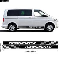 Volkswagen Side Skirt Car Sticker - C82 Cross-Border Design for Customization gray
