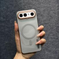 For vivo X300 FE Case Clear Matte Magnetic Hard Anti Fingerprint Protective Back Cover For vivo X300 FE Shell Shockproof Bumper vivo X300 FE