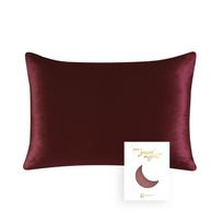 100% Natūralaus šilko pagalvės užvalkalas su OEKO-TEX 22MM priekine dalimi iš 100% šilko ir galine dalimi iš Lenzing Tencel audinio, 1 vnt. 40x60cm