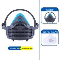 Songgong 8502 KN95 Half-Face Respirator blue