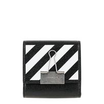 [Off-White] Binder Clip Diag Unisex Card Wallet OWNC043F21LEA001 1001