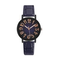 Moteriškas laikrodis antikvarinis odinis dirželis rankinis laikrodis moteriški kvarciniai laikrodžiai prabangus retro laikrodis dovana Reloj Mujer 1pc tamsiai mėlyna spalva