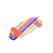 PB SWISSTOOLS Colored Ball Head Hex Key Set beige