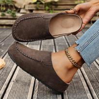 High-top Bocken Shoes, Head-covering Half-slipper, Retro One-piece Shoe, Retro Lazy Slipper 42