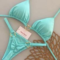2026 Naujas Seksualus Mikro Bikini Komplektas Maudymosi Kostiumas T-string Moteriškas Maudymosi Brazilijos Moterys Maudymosi Kostiumai Biquini Kostiumas Seksualūs Viršutiniai Bikini Moterims S blue