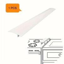 Kitchen Gap Sealing Strip Silicone Gas Stove Sealing Strip Anti-Oil Anti-Stain Strip Seal Insert Tape Waterproof Sealing Covers black