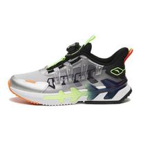 Anta Shock Absorbing Non-Slip Wear-Resistant Breathable Lightweight Low-Top Running Shoes Kids sneaker Black Gray Orange 312245533-1 39 gray