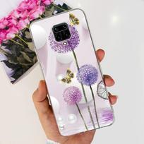 For Xiaomi Redmi Note 9 Pro Case Note 9 Cover New Fashion Dandelion Soft Silicone Back Cover For Redmi Note9s 9ProMax Clear Capa Redmi Note 9 gray