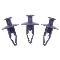 Toyota Car Compatible 8mm Hole Plastic Rivet for Bumper & Fender 20 pieces/bag blue