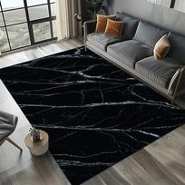 Naujas madingas kilimas marmurinis juodas baltas auksas akmens kilimas kilimėlis svetainei miegamajam namams sofai neslystantis grindų kilimėlis namų dekoravimas 40x60cm gray