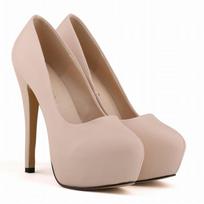 Women Sexy Pointed Matte Leather Bride Shoes Super High Heels Waterproof Wedding Party Dress Pumps Shoes 43 brown