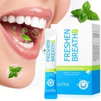 20pcs Probiotic Mint Mouthwash, Alcohol-Free Oral Freshener, Cleans Interdental Residue, Non-Irritat 1BOX