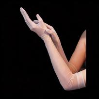 Full Finger Mesh Transparent Gloves Sun Protection Thin Summer Thin Gloves Seamless Oily Glossy Long Gloves & Mittens Halloween