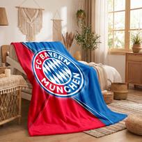 Bayern Munich Theme Fleece Blanket Cozy Soft Plush Blanket For Bedroom Couch Travel 75x90cm