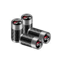 New 3D Car Accessories Wheel Carbon Fiber Valve Caps Stem Case For Seat Leon FR Cupra Ibiza Altea Formula Racing Alhambra Arona