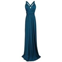 Sexy Strappy Cross Back Bandage Maxi Dress, Multi-way Wearing Evening Party Gown for Formal Events XL