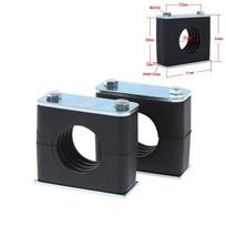 2 vnt. juodas nailoninis vamzdžio spaustukas, prisukamas plastikinis spaustukas, vamzdžio tvirtinimo detalė, 6-50 mm skersmens, priedų tvirtinimui ir surišimui 35mm 2pcs white