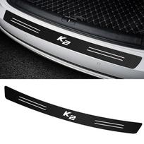 Carbon Fiber Car Trunk Rear Bumper Sticker Auto Accessories For Kia Rio PicantoPegas Sportage Sorento Ceed Soul Niro K1 K2 K3 K6 101cm