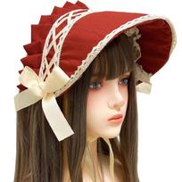 Stylish Bonnet Hat for Women Teens Theme Party Seasonal Fashion Head Accessory Anime Hat For Cocktail Party Photography