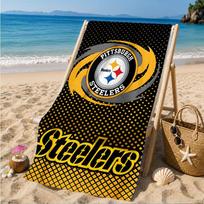 Pittsburgh Steelers  Beach Towel, Quick-drying, Easy to Care for, Suitable for Both Fitness and Beach Vacations,Sports Essential 70cmx140cm(27x55inch)