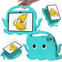 Dėklas Redmi Pad SE 11 Pad5 6 planšetėms, rankinis, viso korpuso, vaikams, netoksiškas, saugus, EVA aštuonkojo animacinis dėklas vaikams, planšetės viršelis Xiaomi Pad 6 2023