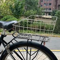 Bike Basket Pannier Baskets Rear Versatile Carrying Stylish Sundries Organizer Storage for black