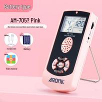Anoma Universalus Elektroninis Metronomas Gitarai, Pianinui, Guzheng, Smuikui ir Būgnams - Tikslus Ritmo Prietaisas. white