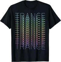 Trance Techno Music DJ Rave Party Techno Festival TShirt Short Sleeve Custom Printed Graphic Harajuku Oversized T Shirt S black