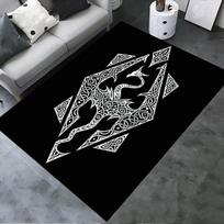 2025 Naujas Skyrim kilimas svetainei, miegamajam, namų sofos dekoravimui, vaikų žaidimų neslystantis grindų kilimėlis166 80x120cm( 31x47in)