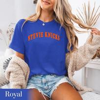2026 summer Stevie Knicks Swiftie Tshirt Unisex and Unisex 100 Cotton Retro NYC Graphic Clothing Fashion Round Neck Y2K Loose Tops 4XL brown