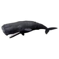 Takara Tomy Ania Sperm Whale Animal Dinosaur Toy for Ages 3 and Up AL-34 (Floating Version) black
