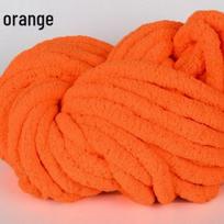 Super Thick Cat Tail Ice Yarn for Finger Knitting: Scarf, Blanket, Cat Bed, or Seat Cushion red