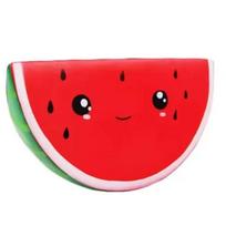 Jumbo Strawberry Banana Peach Stress Ball Squishy Squeeze Slow Rising Antistress for Adults Anti-Anxiety Fidget Toy Stress red