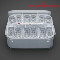 12 roplių kiaušinių inkubatoriaus padėklas termometras pasidaryk pats inkubacija gekonas driežas gyvatė as the picture white