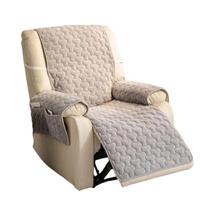 Daugiafunkcinis flanelinis sofos uždangalas, minkštas, šiltas, recliner tipo sofos, fotelio uždangalas su kišenėmis, baldų apsauga, skalbiamas
