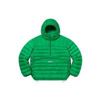 Supreme Micro Down Half Zip Hooded Pullover FW22 SUP-FW22-170 L green