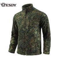 Men's Fleece Jacket, Warm Full Zip Stand Collar Outdoor Jacket with Pockets, Casual Lightweight Fleece Coat for Hiking Camping Fall Winter S gray