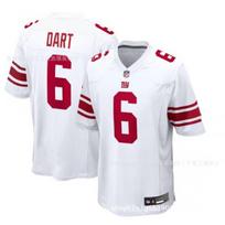 New York Giants 6 Jaxson Dart Football Jersey Mens Athletic Sportswear XXXL white