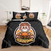 Burgerpommes Icrimax 3D Bedding Sets Print Duvet Cover Adults/ Children Bed Comforter Birthday Gift Dropshipping 173x218cm 3pcs