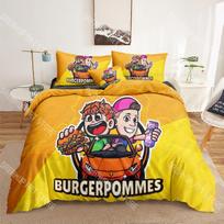 Burgerpommes Icrimax 3D Bedding Sets Print Duvet Cover Adults/ Children Bed Comforter Birthday Gift Dropshipping 173x218cm 3pcs