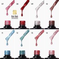 Bolt Bee Silk Cat Eye Gel Polish, 9ml, Magnetic Cateye Effect, Long-Lasting, High-Shine Salon Finish, UV Nail Gel for Professional & Home Use gray