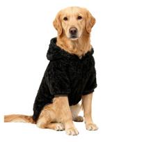 Winter Double-Sided Velvet Polyester Fleece Dog Clothes for Medium/Large Dogs Golden Retriever Labrador Warm Hair Prevention S-recommended 1400 kg-1850 kg