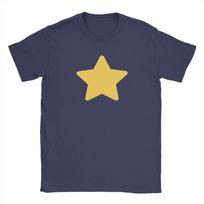 Stevens Universes Men's T Shirt Cartoon Novelty Tees Short Sleeve Crew Neck T-Shirts Pure Cotton Gift Idea Clothes S yellow