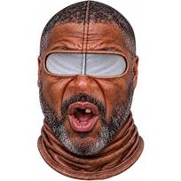 Windproof Design Full Face Balaclava Dralon Material Novelty Face Cover  Outdoor Winter 5 brown