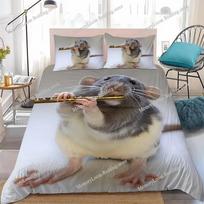 Lovely Rats Boys Duvet Cover Set Home Style Bedding Soft Laundry Cotton Bed Student Dormitory Gift Home Textileextile963 70x133cm 2pcs