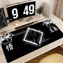 Large Size Lock Edge Mouse Pad XXL Hot Anime Jujutsu Kaisen Satoru Gojo Deskpad Computer Gaming Peripheral Accessories Table Mat 600x300x3mm